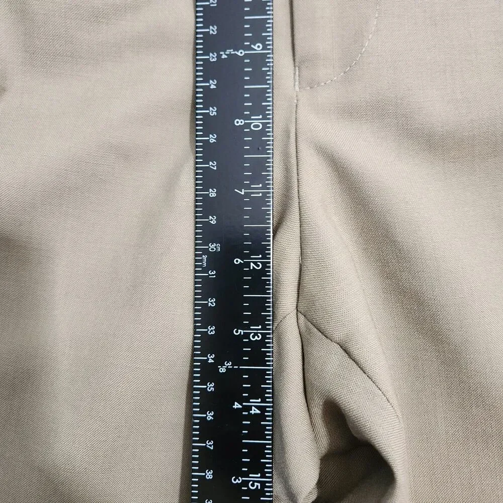Lauren Ralph Lauren Men 40(41)X34 Tan Total Comfort Pleated Dress Pants